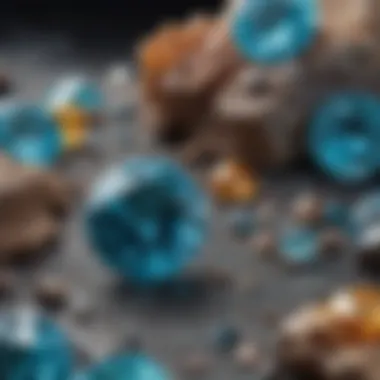 Geological Context of Blue Zircon Geological formation containing blue zircon