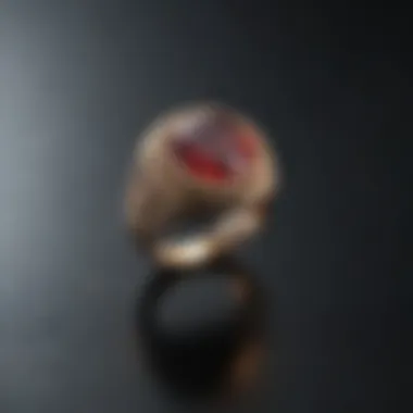 Craftsmanship and Innovation Contemporary signet rings made from diverse materials