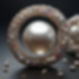 Diverse types of pearls showcasing their unique characteristics