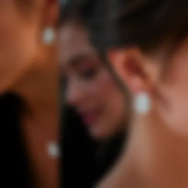 Diamond Earrings for Every Occasion Models showcasing diamond stud earrings in different occasions