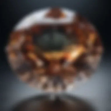 The Art of Diamond Cutting A beautifully cut diamond showcasing brilliance
