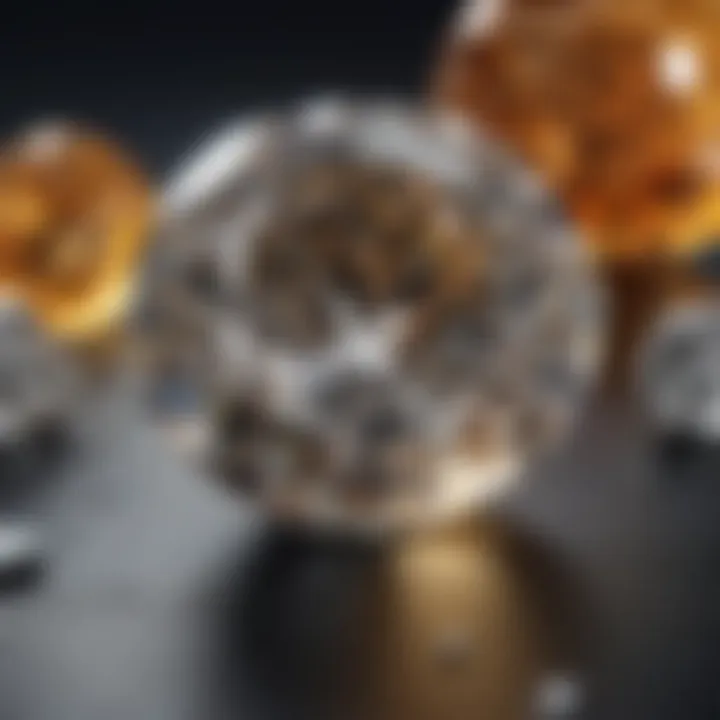 A historical timeline depicting the significance of diamonds through various cultures and eras.