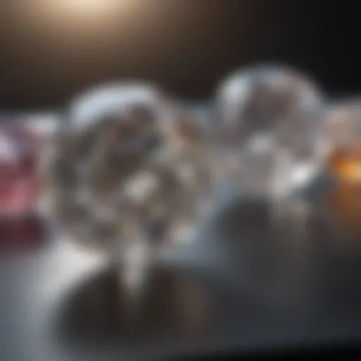 Comparison of lab-grown and natural diamonds