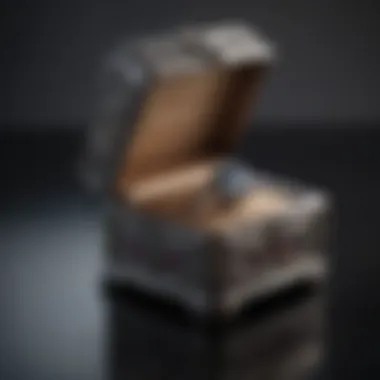 Sustainability in Contemporary Engagement Ring Boxes Modern engagement ring box with eco-friendly materials