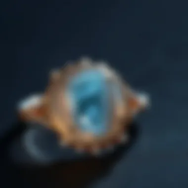 Elegant Jewelry Design with Polished Agate An elegant piece of jewelry featuring polished agate.