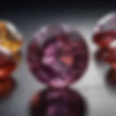 An artistic representation of the metaphysical properties associated with the February birthstone