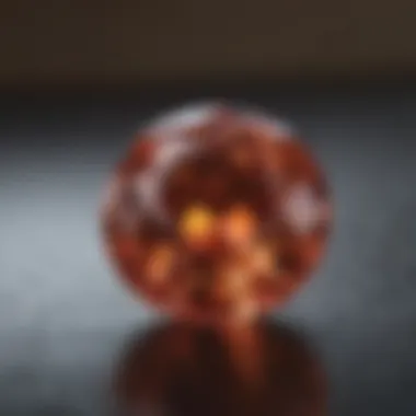 The Radiance of October's Birthstone Glistening gemstone showcasing October's birthstone