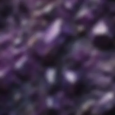 The Enigmatic Colors of Charoite Close-up of charoite showcasing its unique purple hues and patterns