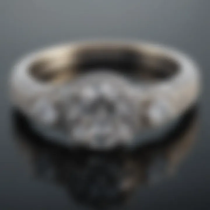 Elegant display of various CZ solitaire ring settings