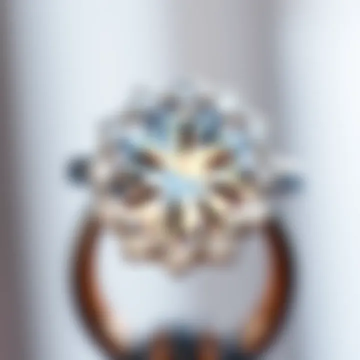 Brilliant round diamond jewelry