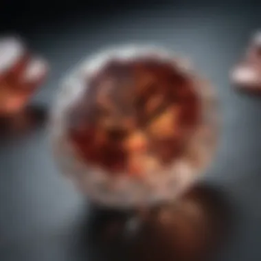 The Brilliance of the April Birthstone A stunning close-up view of a flawless diamond showcasing its brilliance and clarity