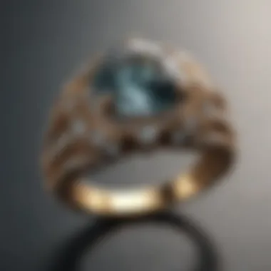 Stunning Unusual Diamond Ring Design Elegant unusual diamond ring featuring a unique design