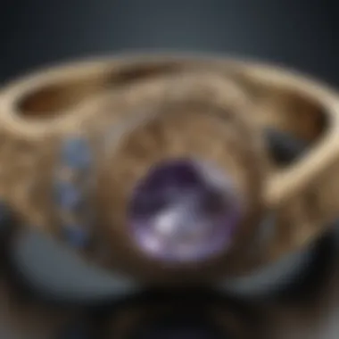 Detailed Engravings in Victorian Rings Victorian ring featuring detailed engravings