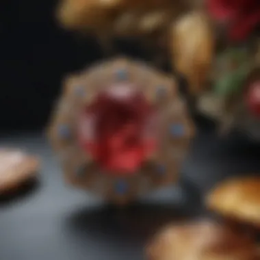 June Birthstone in Ancient Adornments A historical depiction of the June birthstone in ancient jewelry.