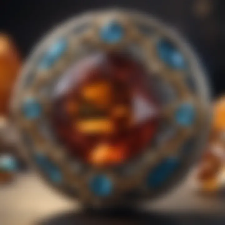 A close-up of the intricate details of a Life Gem.