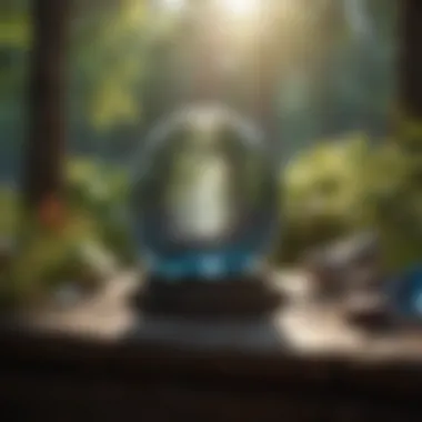 Memorialization: Life Gem in Tranquility A serene memorial space featuring Life Gem stones.
