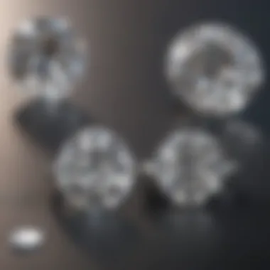 Visual Comparison of Oval and Round Diamonds Comparison of Oval and Round Diamond Shapes