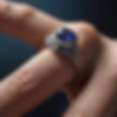 Symbolism of Love in Gemstone Rings Symbolic representation of love and commitment with gemstone rings