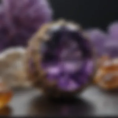 Historical artifacts featuring amethyst in ancient cultures