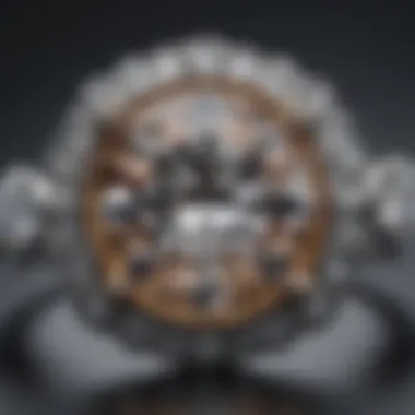 Diamond Ring Settings Elegant display of various diamond engagement ring settings highlighting craftsmanship and style.