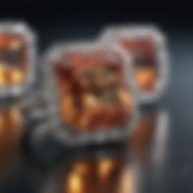 Radiant-Cut Diamonds A close-up view of radiant-cut diamonds showcasing their brilliance and fire.