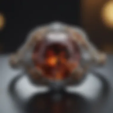 Aesthetic Design in Diamond Stone Setting A well-designed jewelry piece emphasizing aesthetic considerations