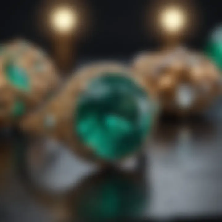 Market trends for emerald stones and jewelry
