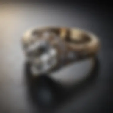 Timeless Beauty of Vintage Engagement Rings A vintage engagement ring showcasing classic design elements.