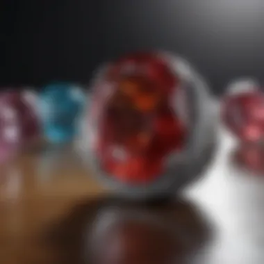 Wellness items featuring birthstone properties