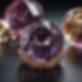 Color change effect of alexandrite under different lighting