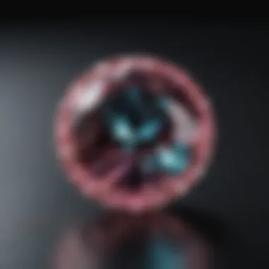 An artistic representation of the historical significance of the April birthstone