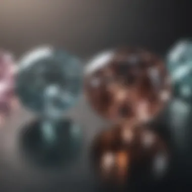 Clarity Grade Comparison Comparison of diamonds with varying clarity grades