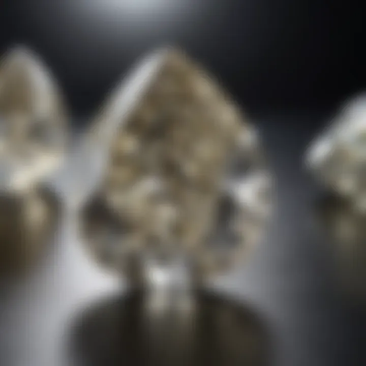 Infographic detailing the cultural significance and symbolism associated with pear-shaped diamonds