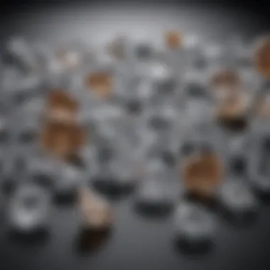 An array of popular special cut diamonds in various shapes