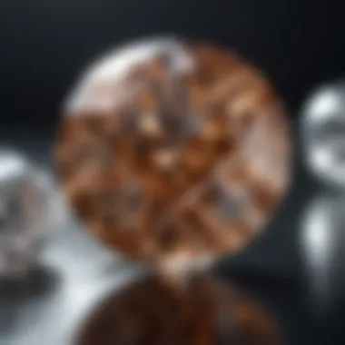 Elegant diamond with a focus on carat weight