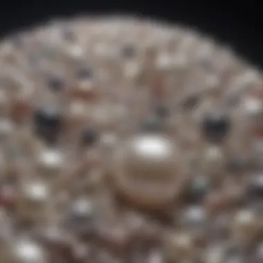 Exploring the Diversity of Pearls Illustration of diverse pearl types and their unique characteristics