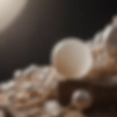 Understanding Pearl Quality Close-up of pearl quality assessment