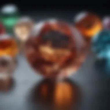 Color Impact on Value Illustration showing the impact of color on diamond value