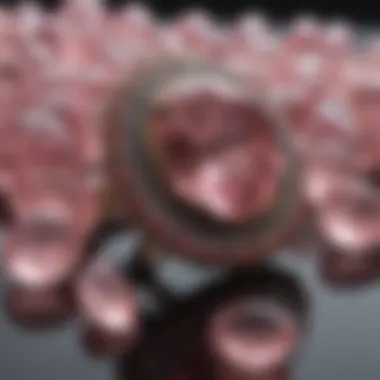 Market Trends in Pink Quartz Jewelry Market display featuring various pink quartz jewelry pieces