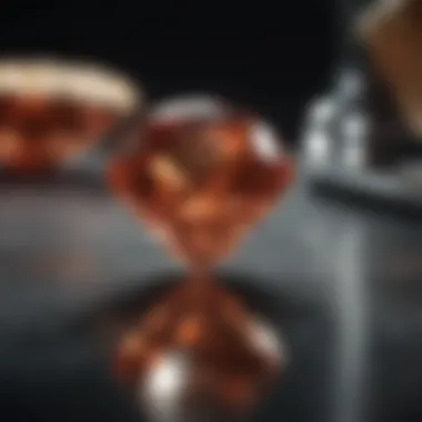 Production Process of VVS Simulates Infographic illustrating the production process of VVS diamond simulates