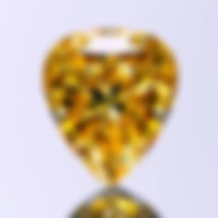 Trends in the yellow diamond market and valuation