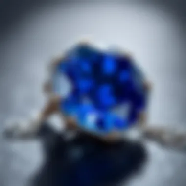 The Vibrant Beauty of Yogo Sapphires Stunning close-up of a Yogo sapphire showcasing its vivid blue hue and clarity